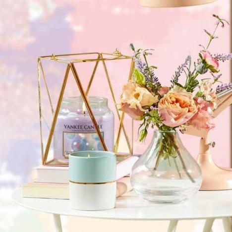 Yankee Candle Simply Pastel Blue Votive Holder Extra Image 3 Preview